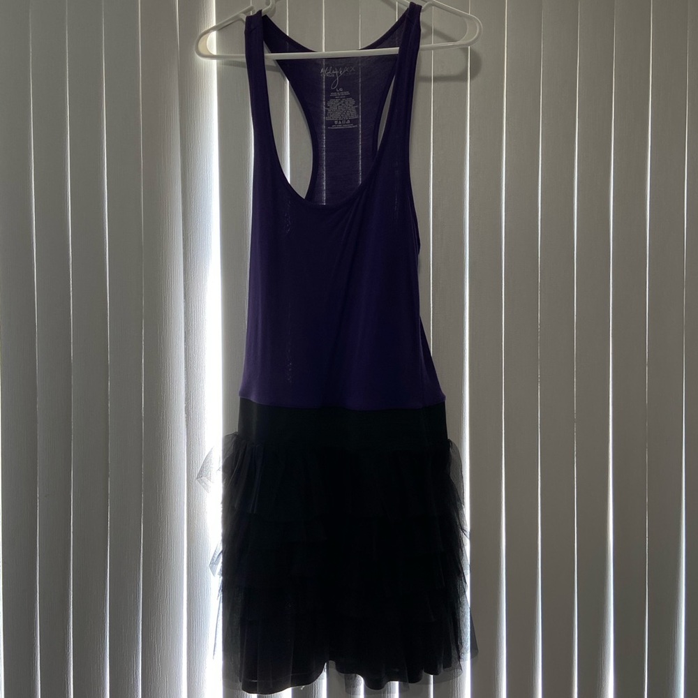 PURPLE TUTU DRESS